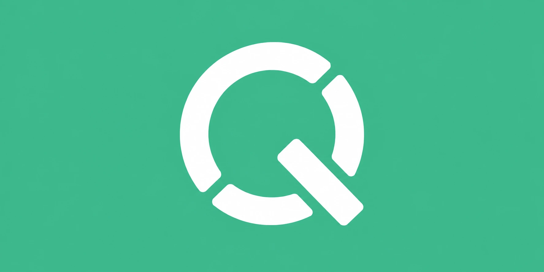 The Qustodio logo on a green background